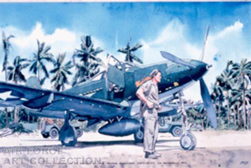 P-39 ON BOUGAINVILLE